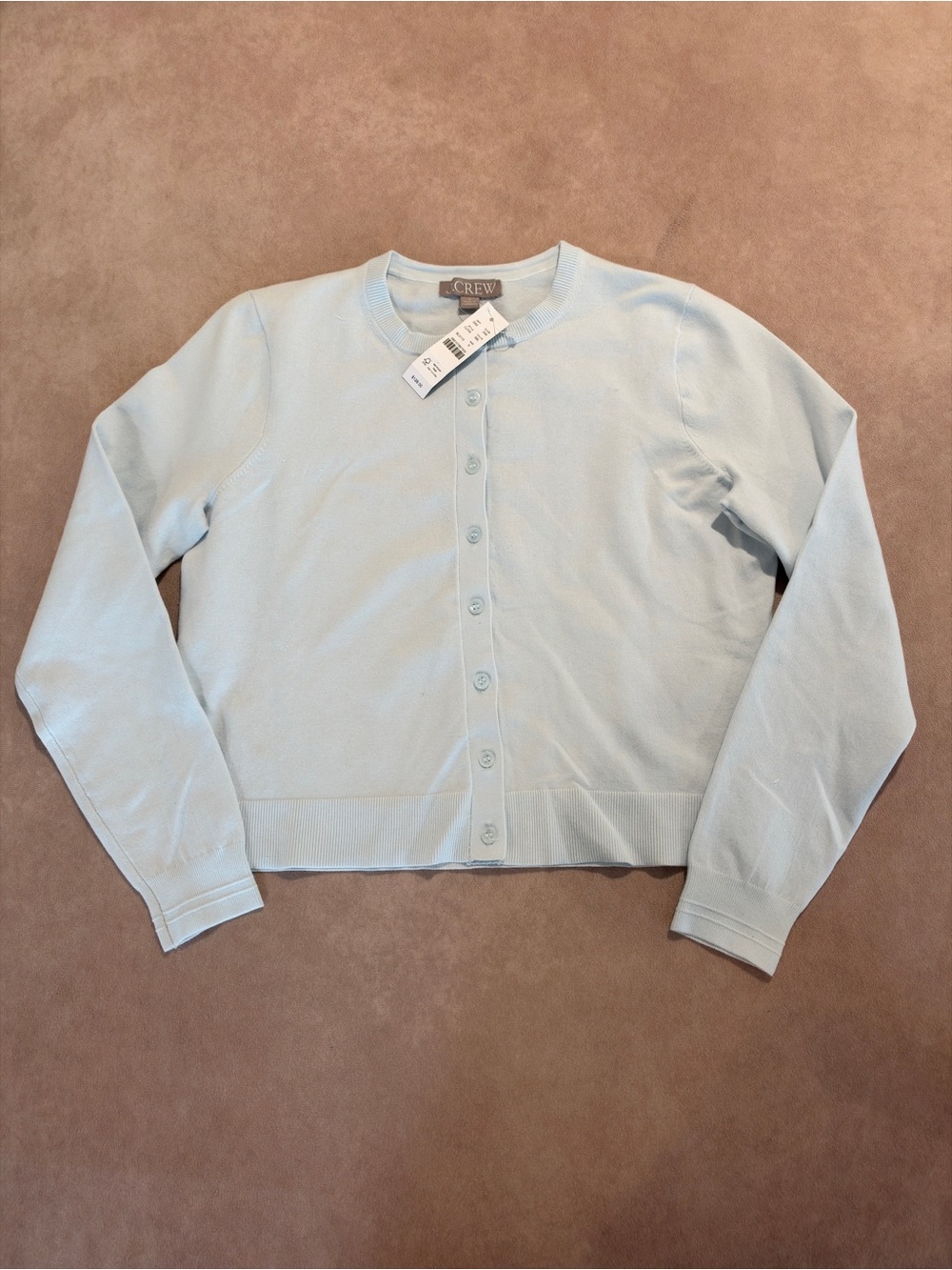 J. Crew Jackie cardigan in premium ultrafine cotton • size small • NWT • CJ755